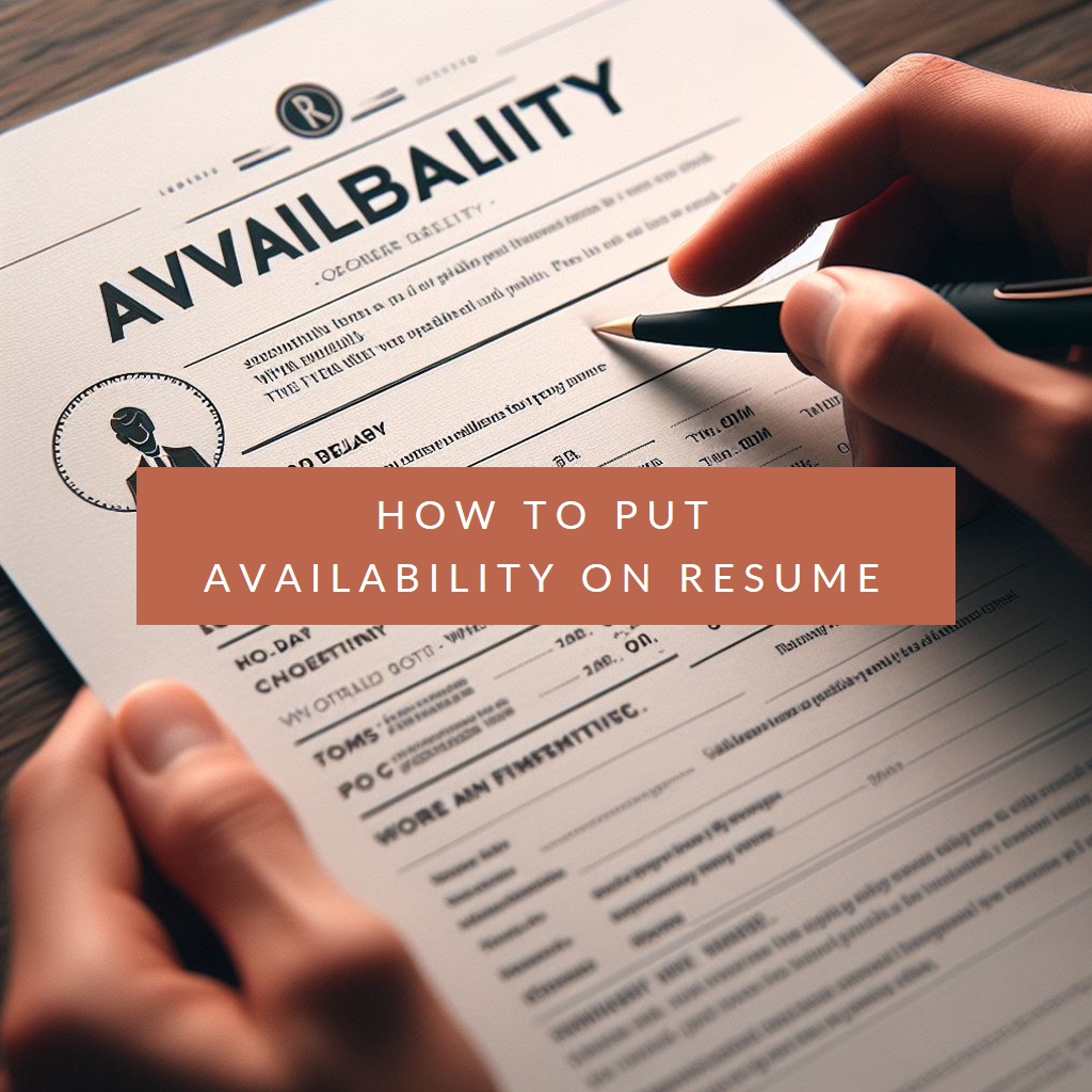 How-to-Put-Availability-on-Resume