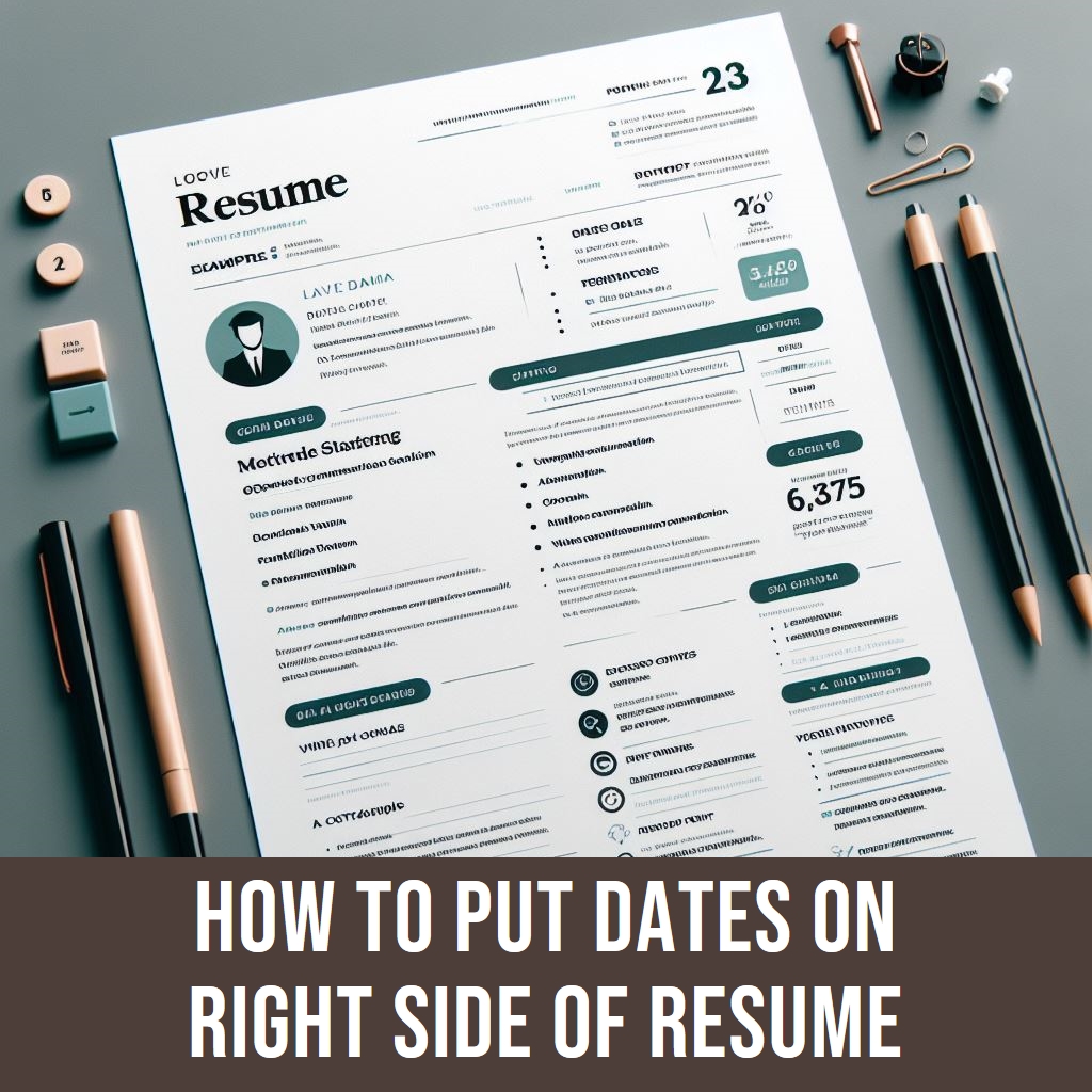 how-to-put-dates-on-right-side-of-resume