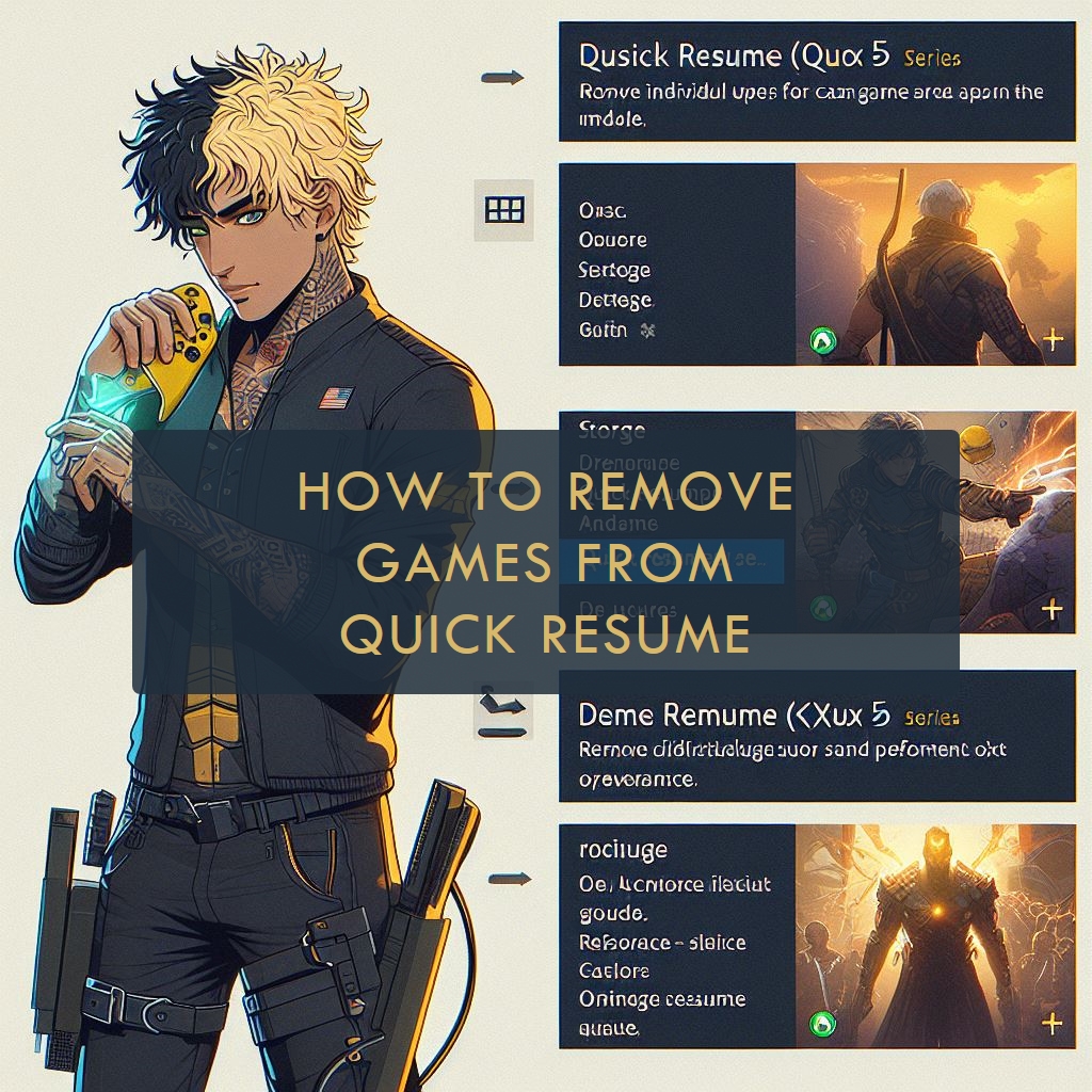 How to Remove Games from Quick - How To Remove Games From Quick Resume