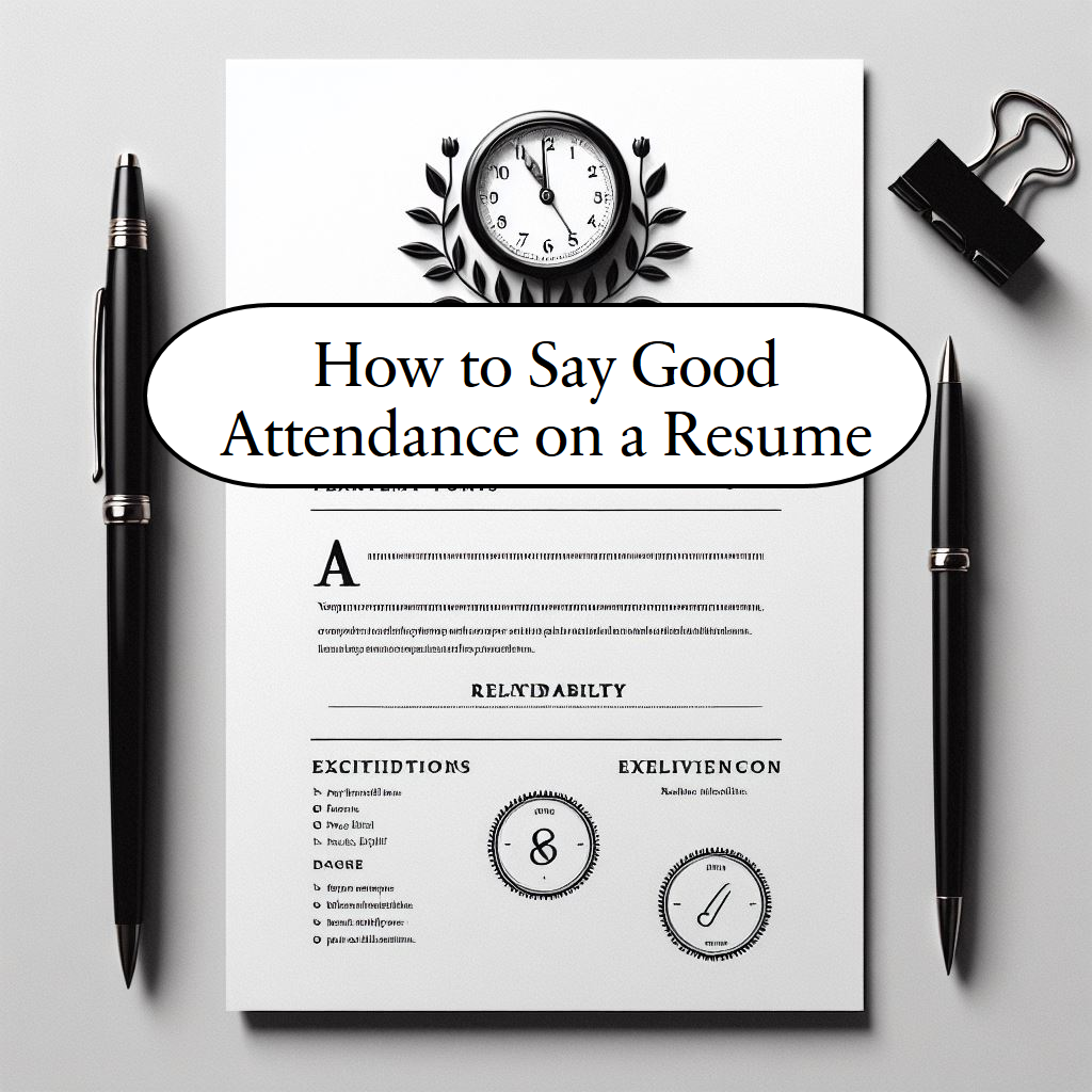 How-to-Say-Good-Attendance-on-a-Resume