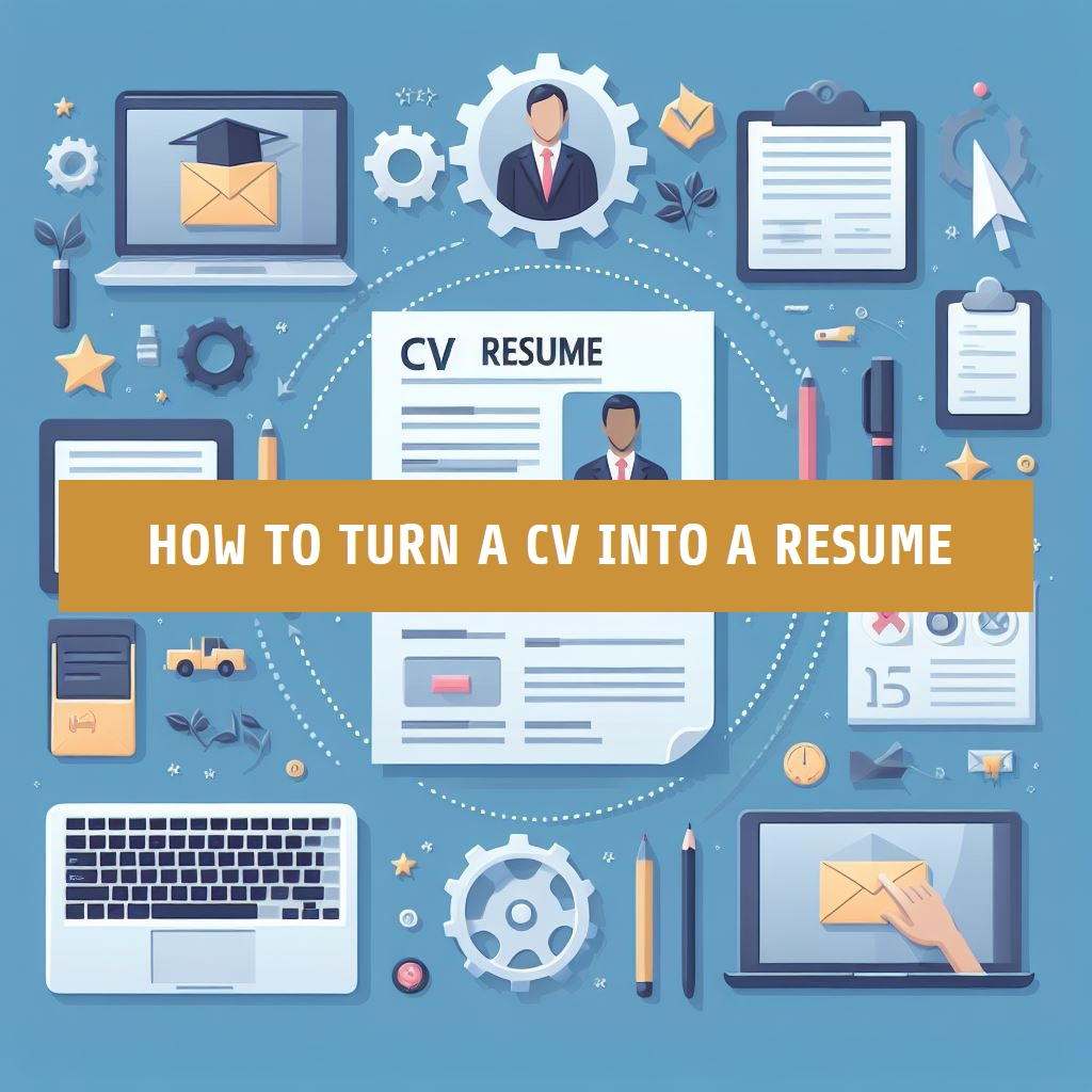 How to Turn a CV into a Resume