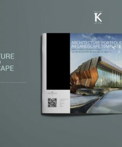 Architecture Portfolio Cover Page Template