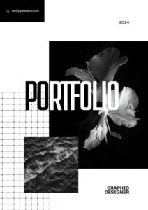 Custom Career Portfolio Cover Page Template  Example