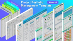 Custom Project Management Portfolio Template Excel Example