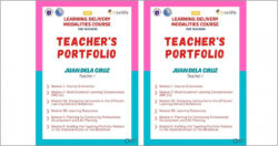 Digital Teacher Portfolio Template Pdf Example