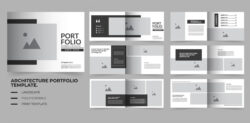 Editable Landscape Architecture Portfolio Template Doc Sample