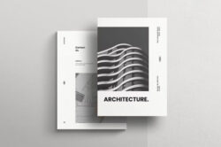 Free Editable Architecture Internship Portfolio Template Doc