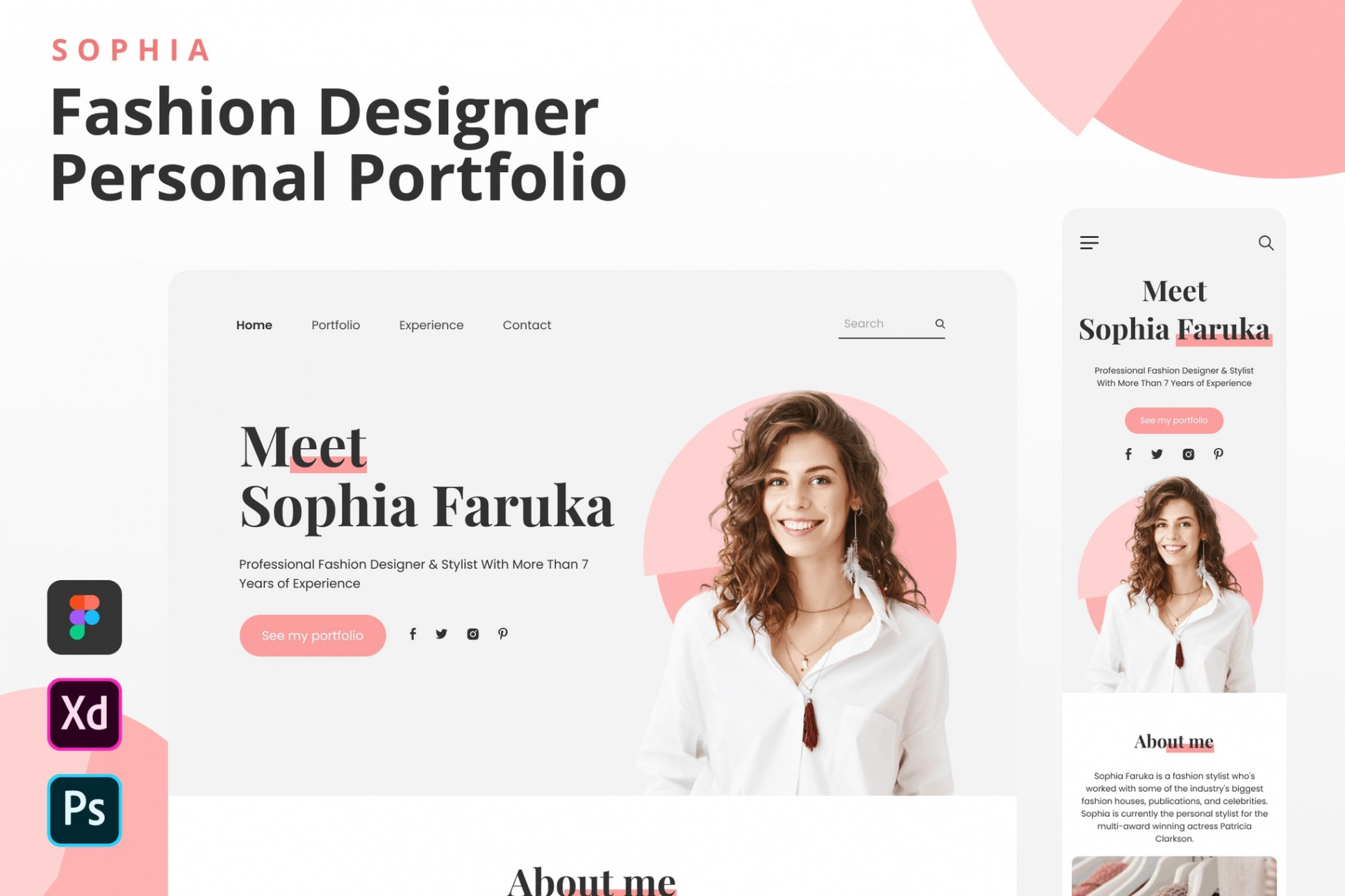 Free Editable Ui Ux Designer Portfolio Template Pdf