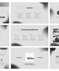 Free Printable Black And White Teaching Portfolio Template Excel Example