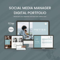 Free Printable Digital Marketing Agency Portfolio Template Doc Sample