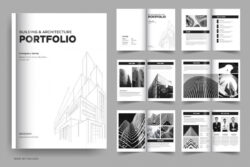 Free Printable Landscape Architecture Portfolio Template Doc