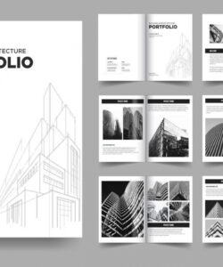 Free Printable Landscape Architecture Portfolio Template Doc