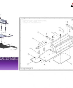 Free Printable Mechanical Design Engineer Portfolio Template  Example