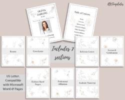 Free Printable Nursing Student Portfolio Template Doc Example