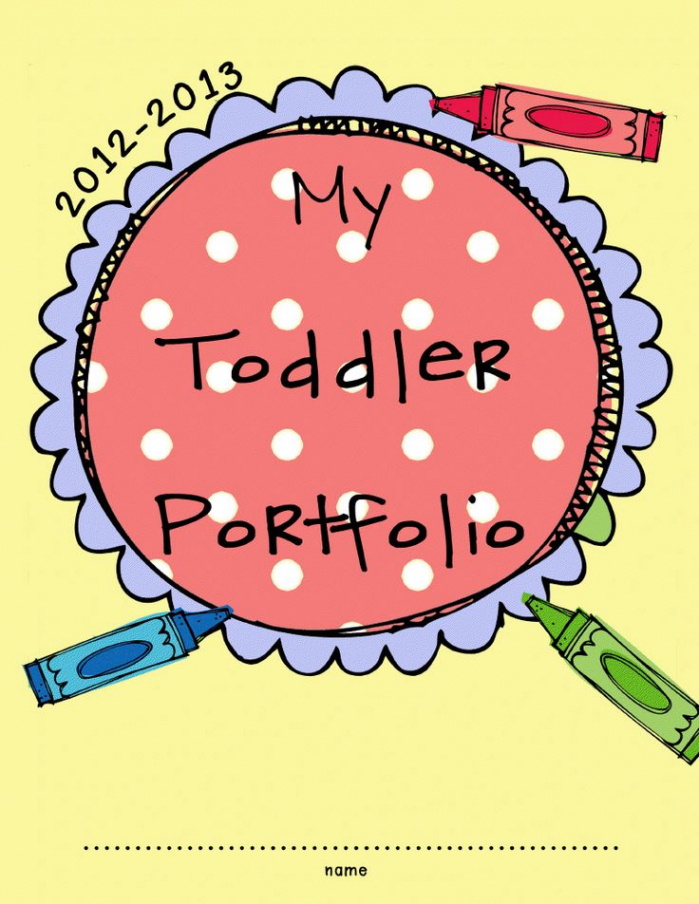 Printable Preschool Teacher Portfolio Template Doc Example