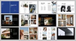 Custom Construction Company Portfolio Template