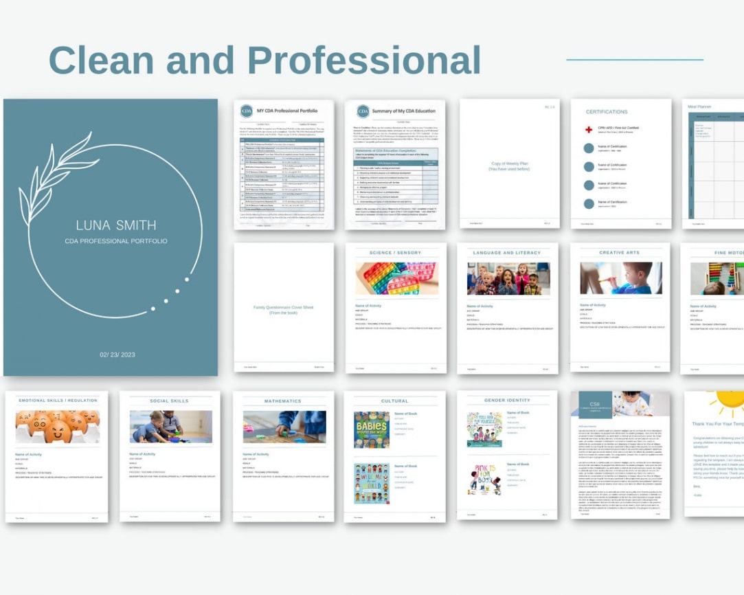 Free  Classroom Management Portfolio Template Pdf