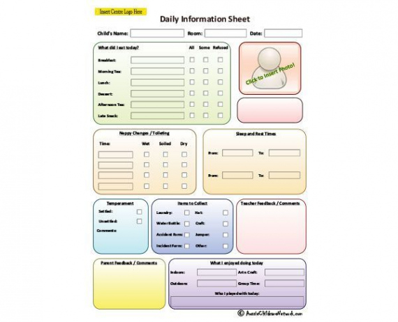 Free Custom Child Care Director Portfolio Templates  Sample