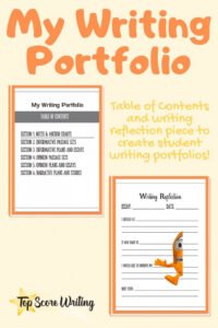 Free Custom Elementary Student Portfolio Templates  Example