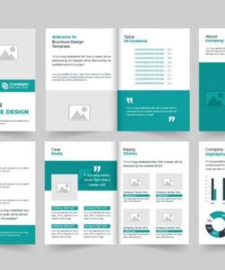 Free Custom It Company Portfolio Template Excel Example