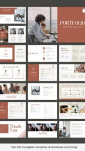 Free  Marketing Manager Portfolio Template Excel