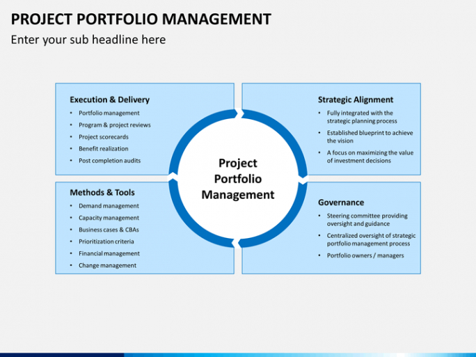 Printable Project Portfolio Management Process Template  Example