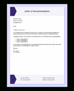 4 free letter of recommendation for employee templates  aihr asking for references after interview template pdf