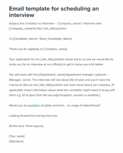 interview format template interview questions to ask candidates template pdf