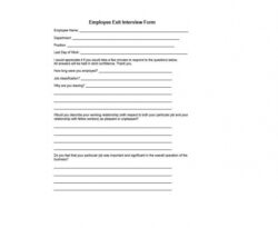 printable employee exit interview form template employee exit interview form employee exit interview employee exit interview questions template doc