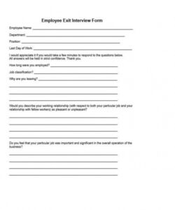 printable employee exit interview form template employee exit interview form employee exit interview employee exit interview questions template doc