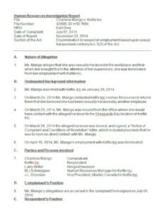 printable free 13 hr investigation report samples in pdf  doc employee relations investigation interview template sample