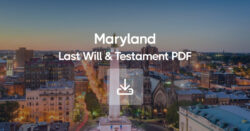 editable free maryland last will and testament template  pdf  getdynasty maryland last will and testament template word