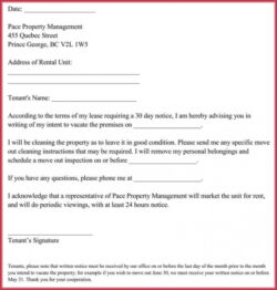 editable how to serve a 30day notice to vacate free templates wording for leaving property in a will template