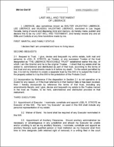 free joint will and testament template joint last will and testament template example