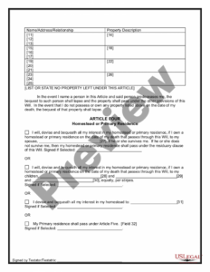 printable ohio last will and testament for other persons  ohio persons  us ohio last will and testament template excel