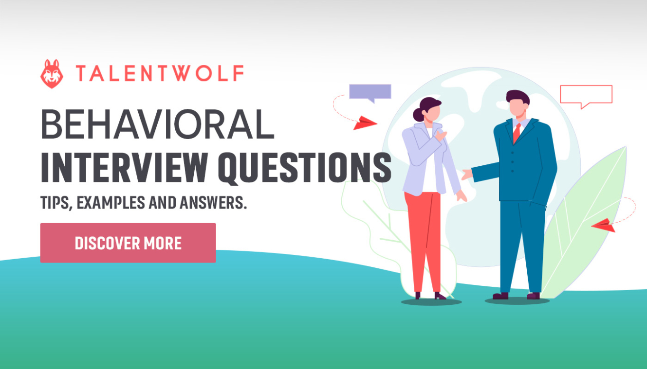 editable behavioral interview questions tips examples and answers  talentwolf behavioral interview questions template example