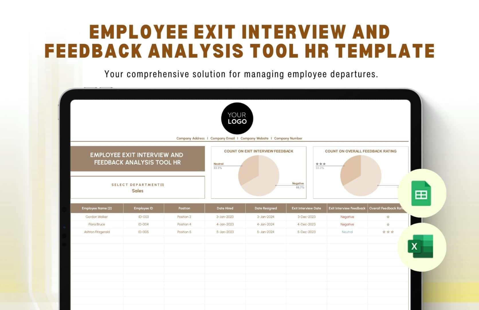 employee exit interview and feedback analysis tool hr template in excel hr exit interview template word