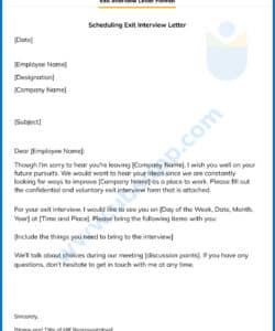 exit interview letter  format definition todo examples and more  ubs hr exit interview template