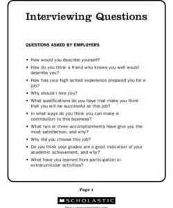 free 15 interview worksheet templates in pdf  ms word star interview guide template doc