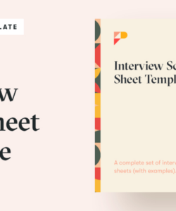 free interview score sheet template with examples  free download score based interview template excel