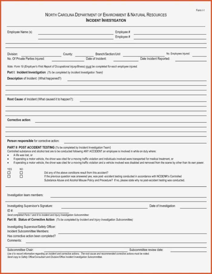 printable hr investigation report template  tisnyi hr investigation interview template sample