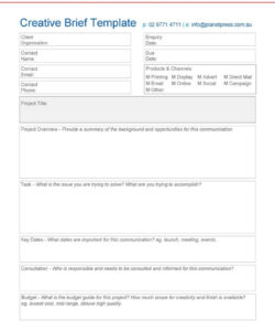 50 useful design brief templates free creative brief ᐅ templatelab media interview briefing template excel
