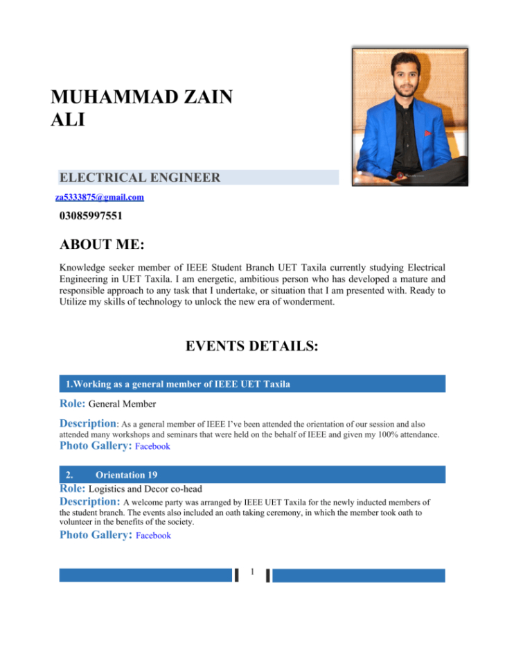 Custom Electrical Engineer Portfolio Template Excel