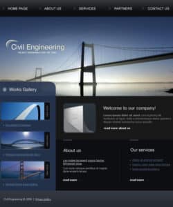 Free  Civil Engineer Portfolio Template  Sample