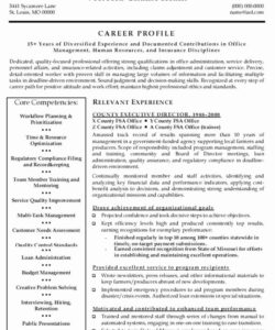 Free Editable Executive Director Resume Template Pdf Sample