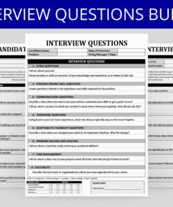 free interview questions template hr bundle interview question  etsy restaurant interview questions template pdf