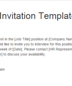 free job interview invitation letter  gotilo invite to teams interview template sample