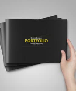 Free Printable Graphic Design Portfolio Template Excel Example