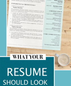 Middle School Teacher Resume Template Doc Sample