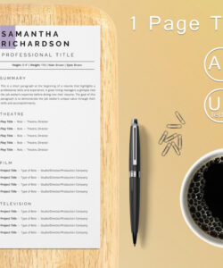 Printable Dance Teacher Resume Template Pdf